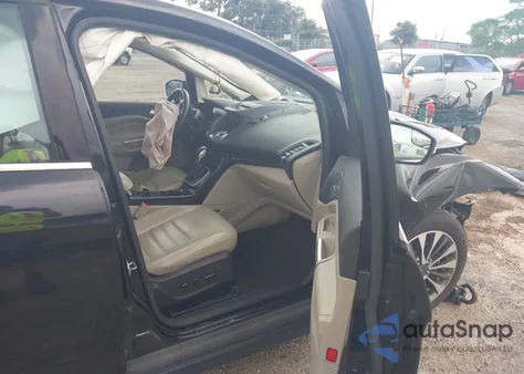 2017 Ford C-Max Energi Titanium из США, поврежденный, VIN 1FADP5FU2HL101299